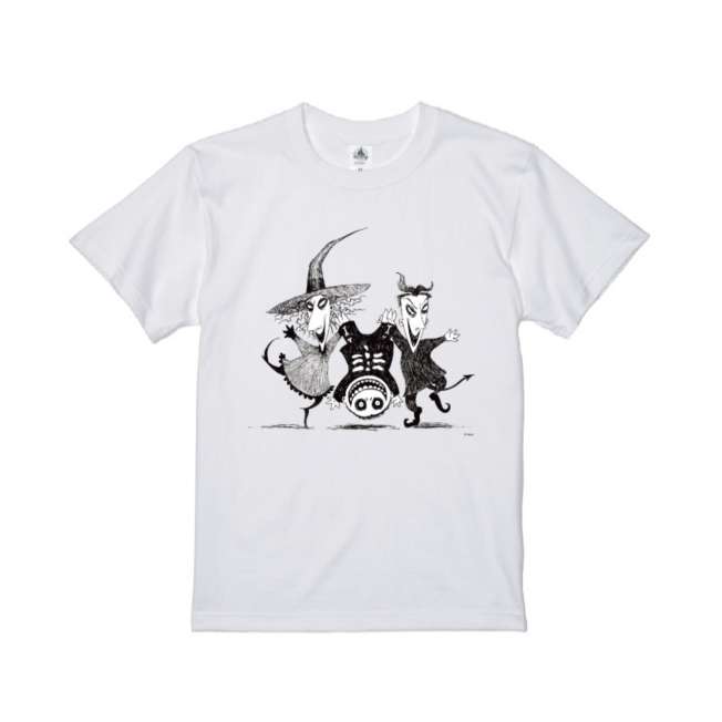 Polera Nightmare Before Christmas: Lock, Shock y Barrel - Diseño 2