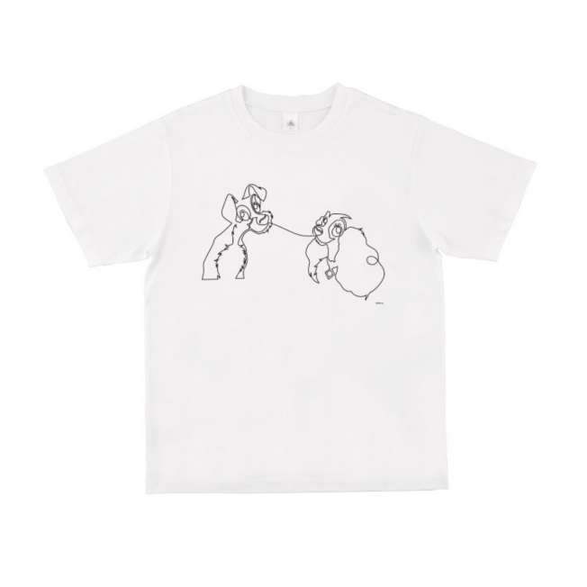 Polera La dama y el vagabundo: Reina y Golfo