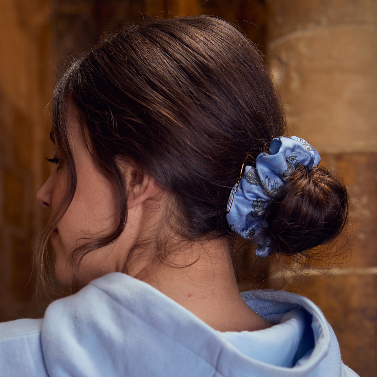 Set de scrunchies Hogwarts con Hedwig