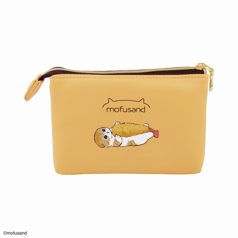 Estuche mini Mofusand de 3 compartimentos (Sushi)