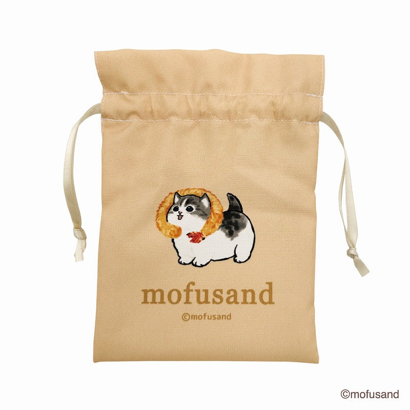 Bolsa con cordón Mofusand de camarón apanado