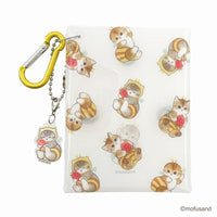 Estuche transparente mofusand con diseño de abeja
