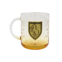 Taza de vidrio Hufflepuff - Harry Potter