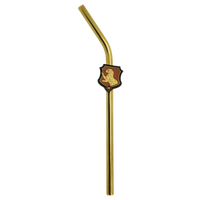 Set de bombillas Hufflepuff con emblema