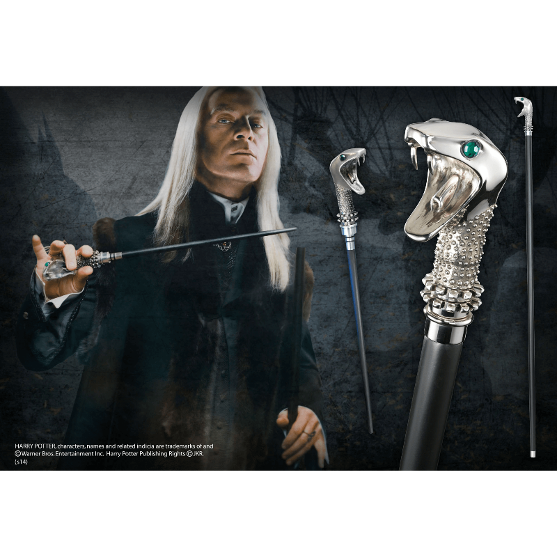 Set de varita y bastón de Lucius Malfoy