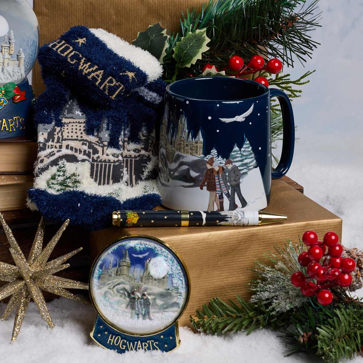Lápiz de Navidad Hogwarts in the Snow