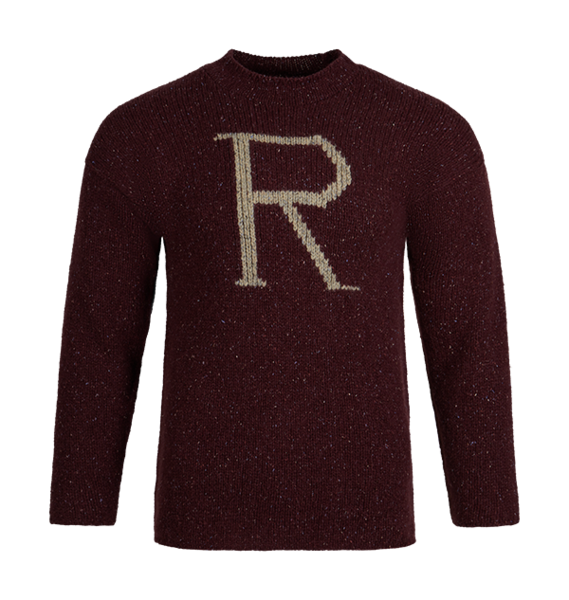 Suéter con inicial R de Ron Weasley