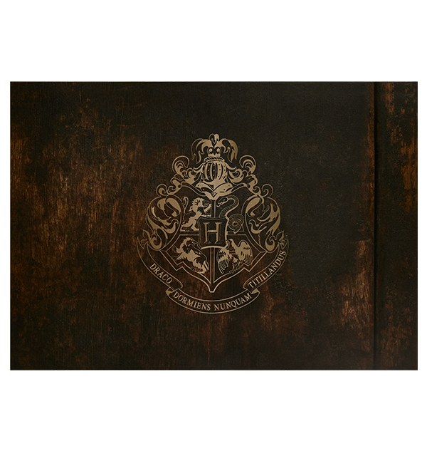 Set réplica personalizado de carta de Hogwarts