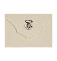 Set réplica personalizado de carta de Hogwarts