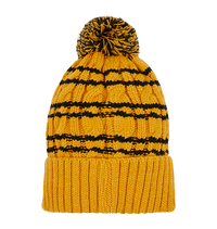 Gorro tejido Hufflepuff