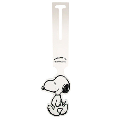 Etiqueta de equipaje Snoopy blanca