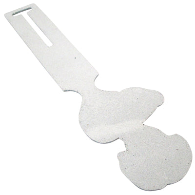 Etiqueta de equipaje Snoopy blanca