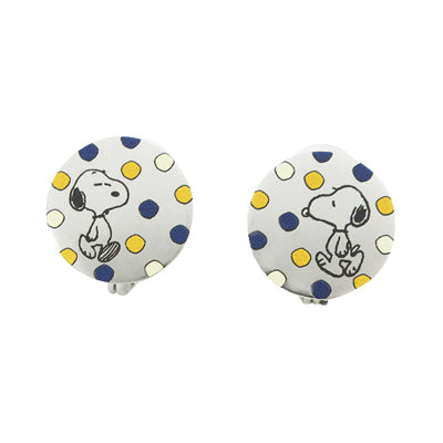 Aros de Snoopy con diseño de lunares