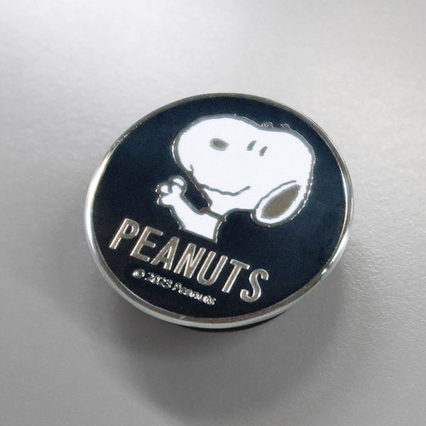 Tapas para pernos de patente Snoopy, 2 unidades plateadas