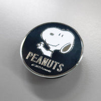 Tapas para pernos de patente Snoopy, 2 unidades plateadas