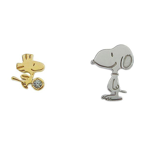 Aros PEANUTS Snoopy y Woodstock Smile - modelo Phiten