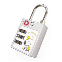 Candado TSA de 3 dígitos Snoopy y Woodstock