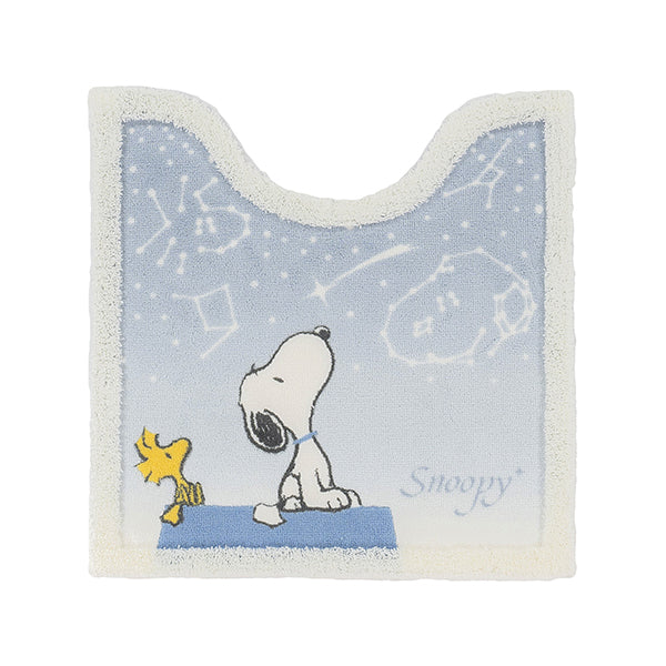 Alfombra para baño Snoopy cielo estrellado