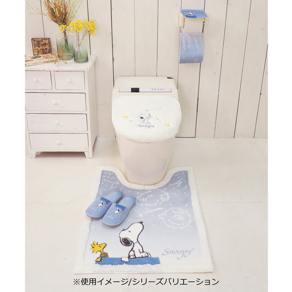 Alfombra de baño larga Snoopy, cielo estrellado