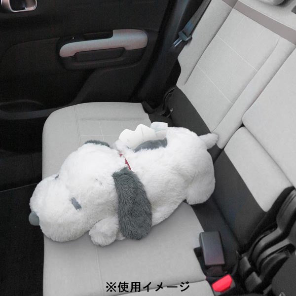 Funda de pañuelos de peluche de Snoopy