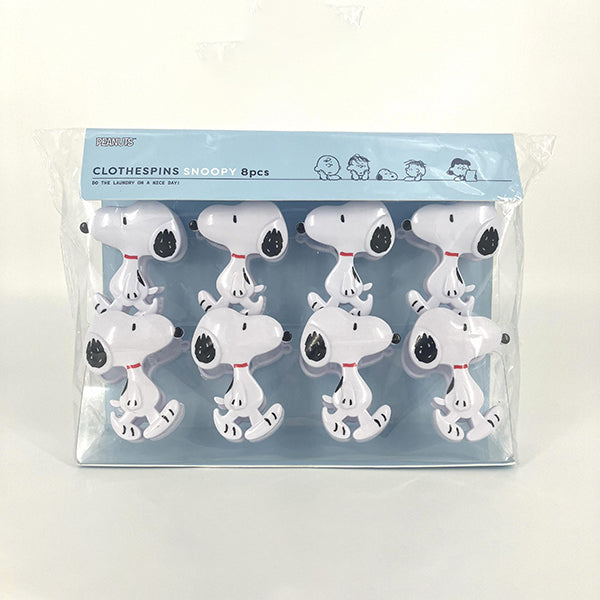 Set de 8 pinzas para ropa de Snoopy