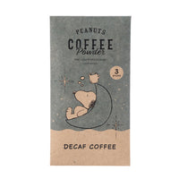 Café descafeinado Snoopy, 3 sobres