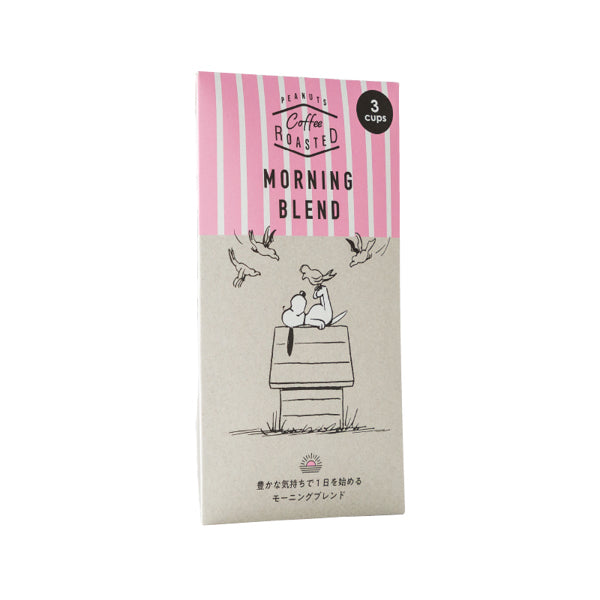 Snoopy Coffee ROASTED Morning Blend, 3 unidades