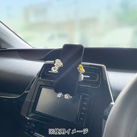 Soporte para celular de auto Snoopy y Woodstock