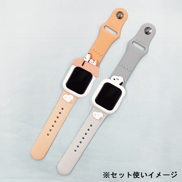 Funda de silicona Snoopy para Apple Watch 41/40 mm