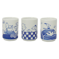 Snoopy - Taza de té japonesa de la buena fortuna