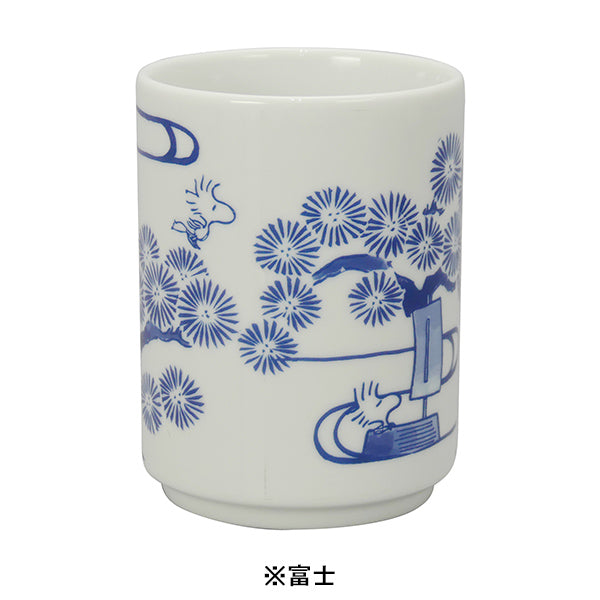 Snoopy - Taza de té japonesa de la buena fortuna