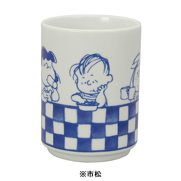 Snoopy - Taza de té japonesa de la buena fortuna
