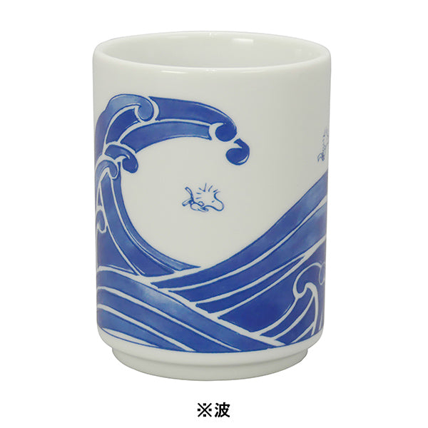 Snoopy - Taza de té japonesa de la buena fortuna