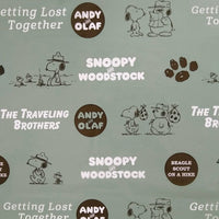 Set de 2 bolsas compresoras para ropa Snoopy M y L