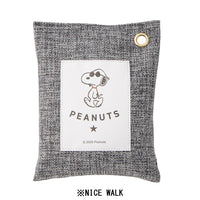 Bolsa mediana de carbón de bambú Snoopy