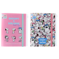 Archivador transparente Snoopy con banda elástica 5P+F
