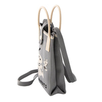 Cartera bandolera tejida de Snoopy