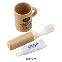 Set mini de cepillo dental Snoopy
