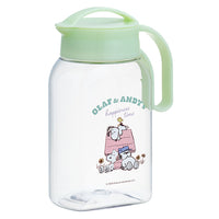 Jarra Snoopy con tapa rosca 1,8 L verde