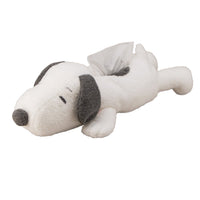 Funda de pañuelos de peluche Snoopy recostado