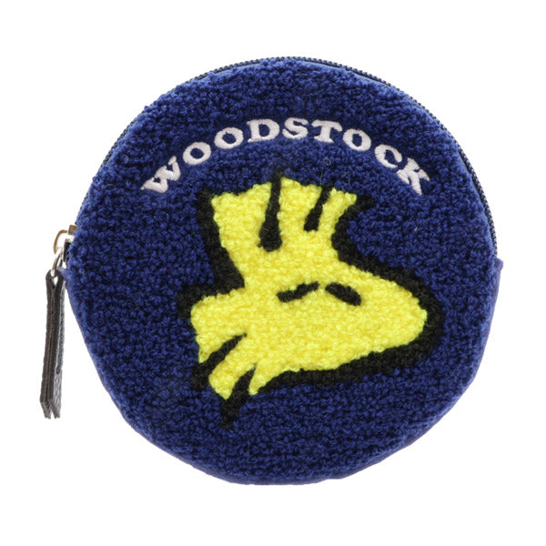 Estuche redondo PEANUTS con bordado de Woodstock