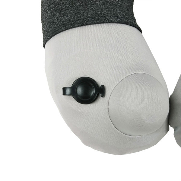 Cojín de cuello con bomba Snoopy (negro)