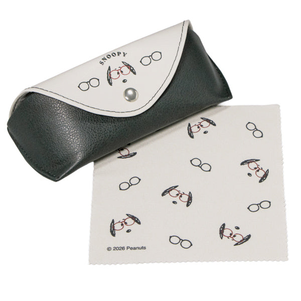 Estuche para lentes con paño Snoopy
