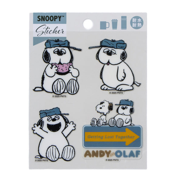 Sticker resistente al agua y al calor de Snoopy: Olaf · Space Store