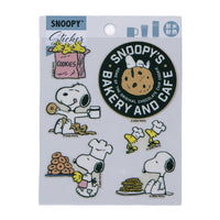 Sticker de Snoopy estilo café