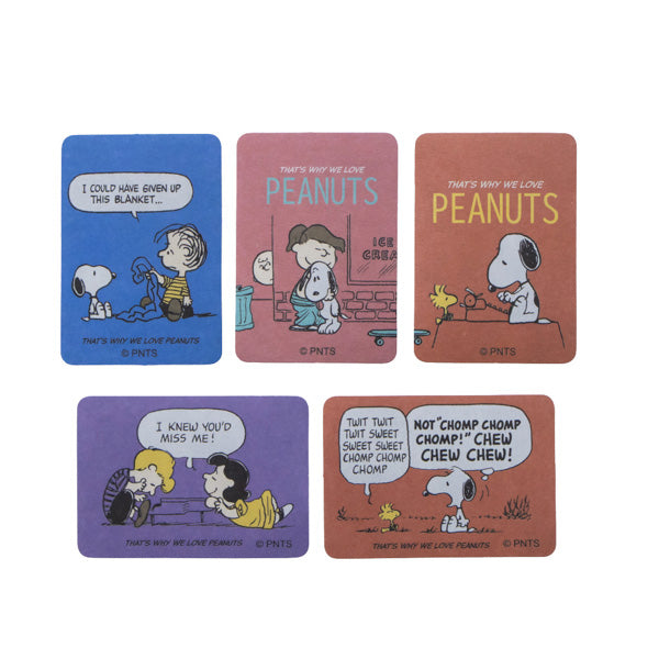 Stickers de Snoopy en lata (rosado)