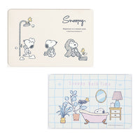 Alfombra de baño suave de Snoopy con tierra de diatomeas