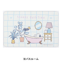 Alfombra de baño suave de Snoopy con tierra de diatomeas