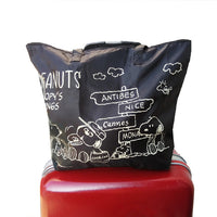Bolso tote plegable Snoopy M con cierre