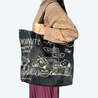 Bolso tote plegable Snoopy M con cierre